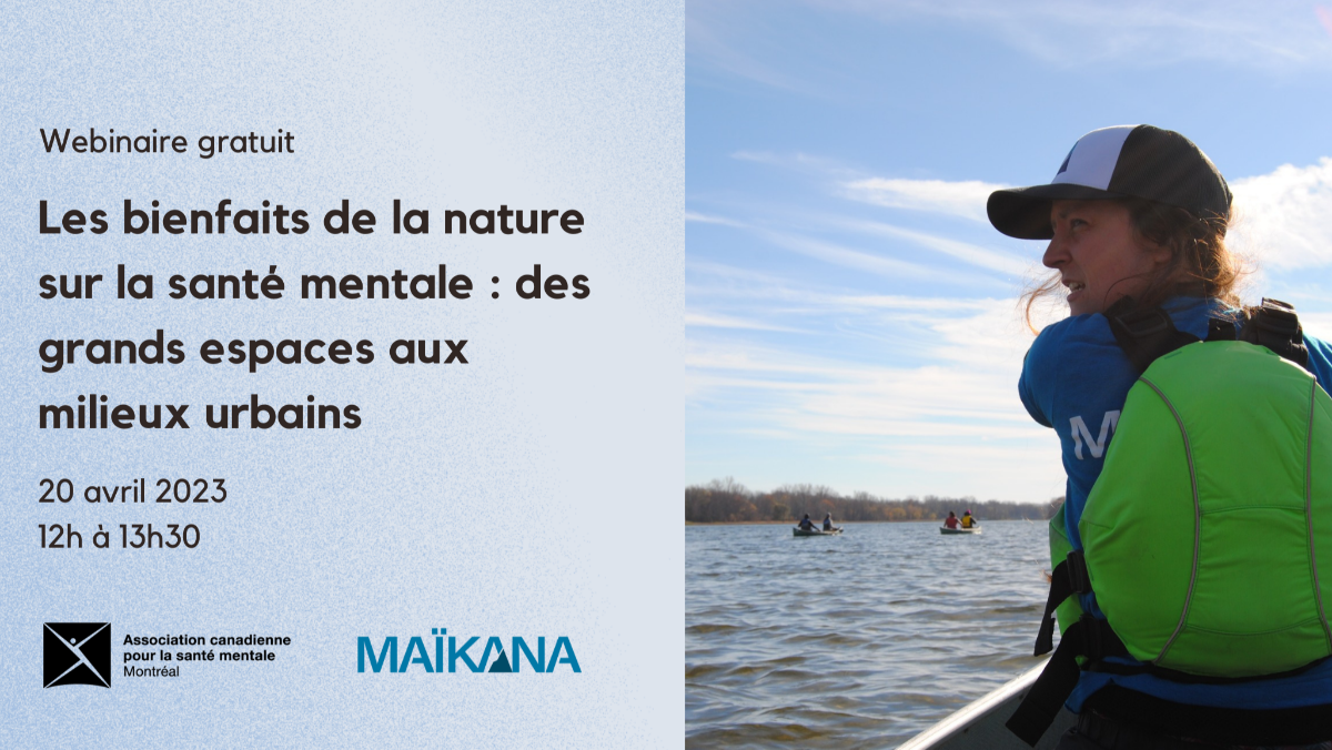 Webinaire Pop Up gratuit Les bienfaits de la nature sur la santé mentale