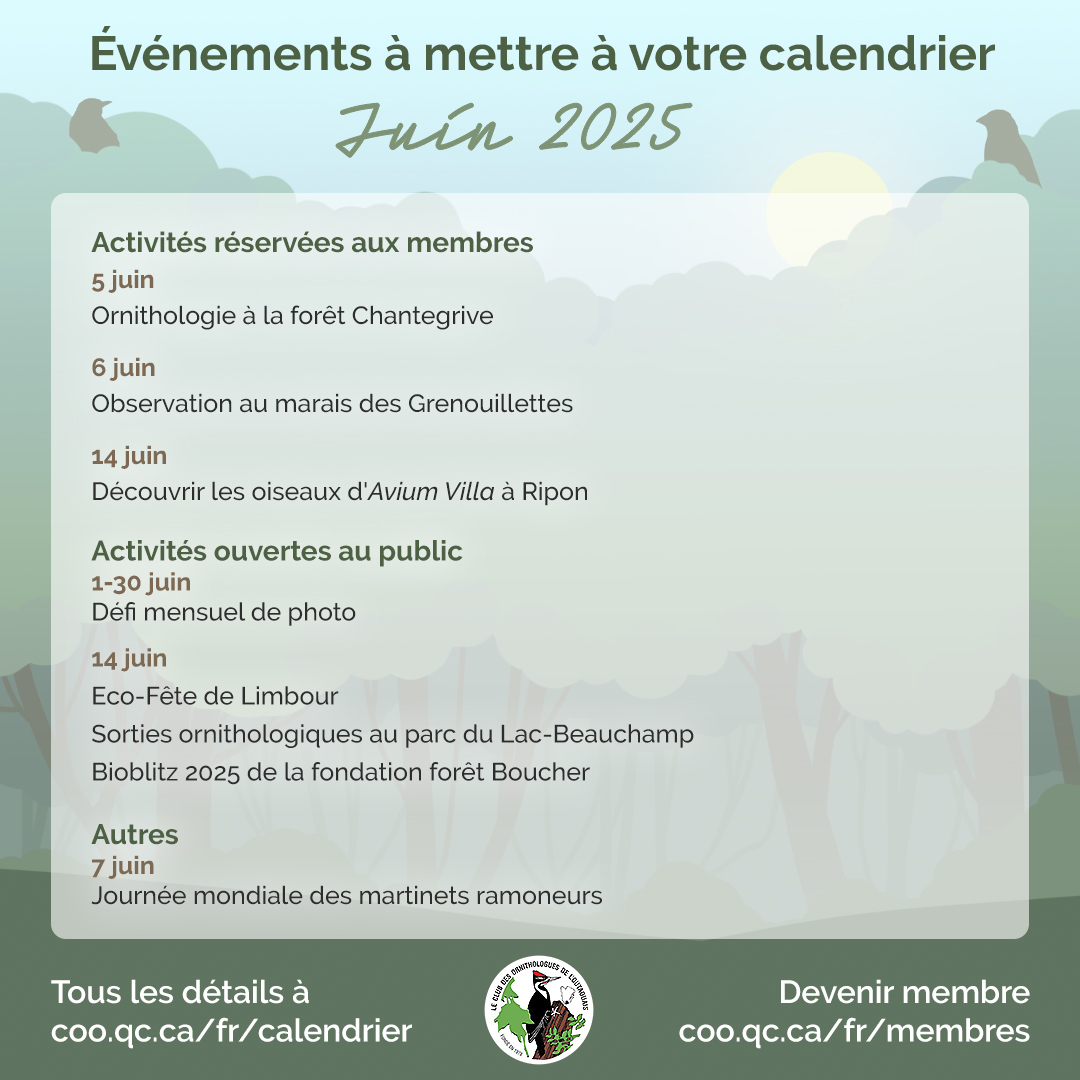 Événements de juin