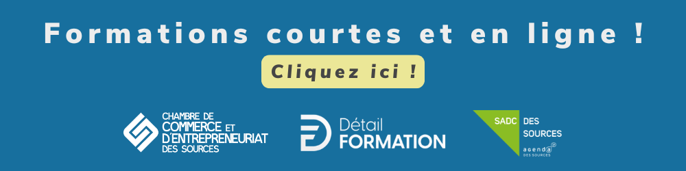 Formations courtes et ligne avec Détail Formation!