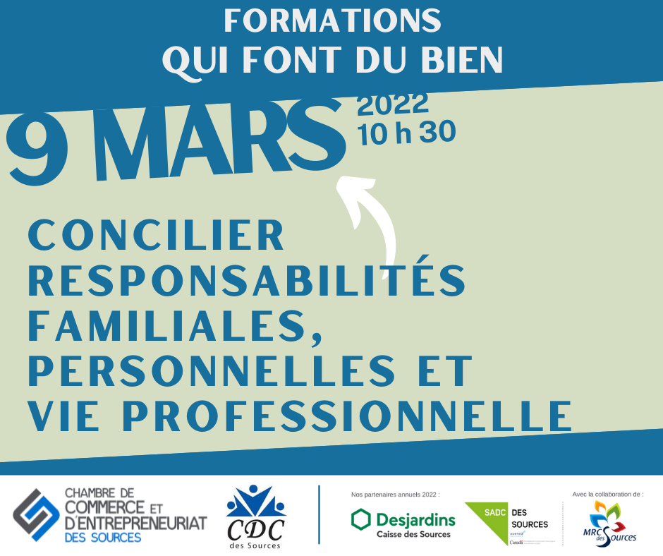 Concilier responsabilités familiales, personnelles et vie professionnelle - Les formations qui font du bien