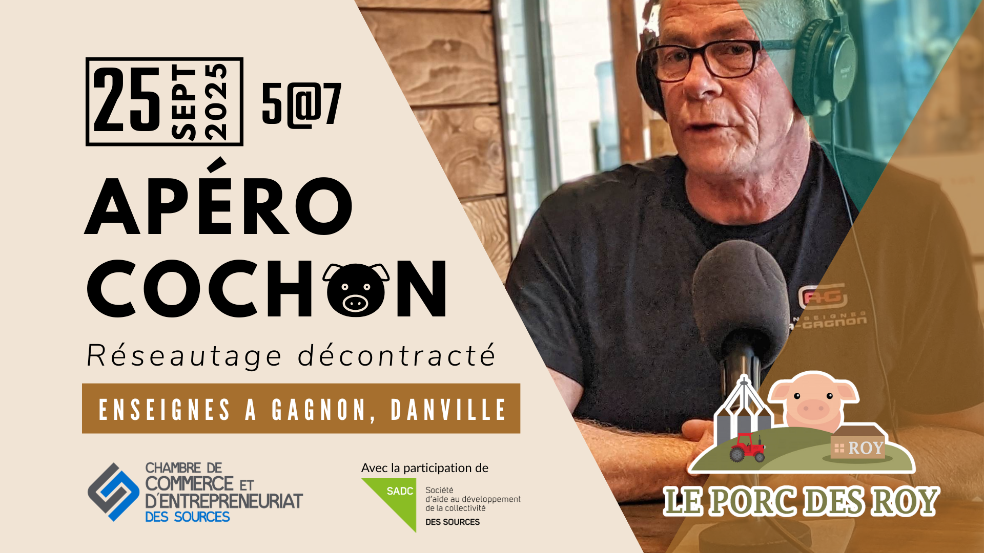 Apéro cochon - Enseignes A. Gagnon