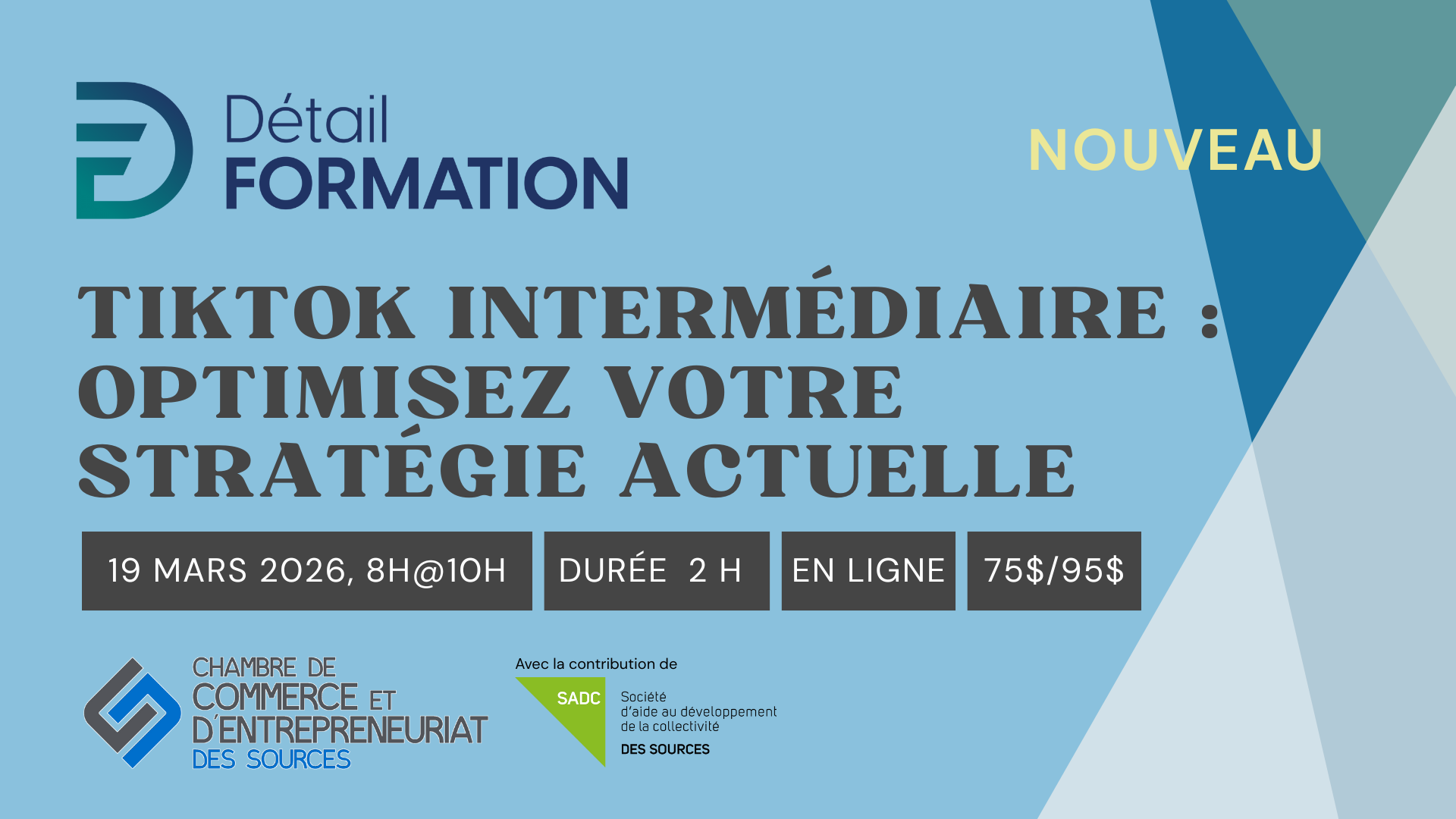 TikTok Intermédiaire : Optimisez votre stratégie actuelle – NOUVEAU