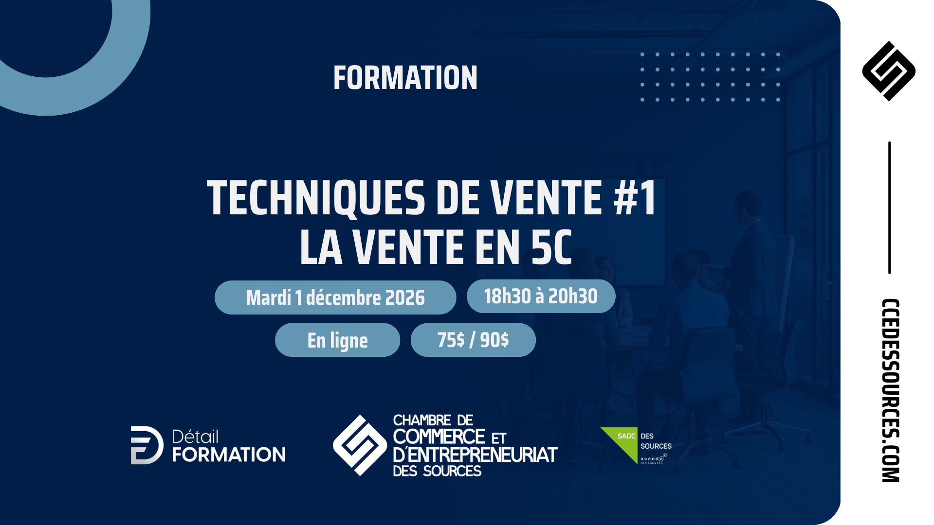Techniques de vente #1 – La Vente en 5C
