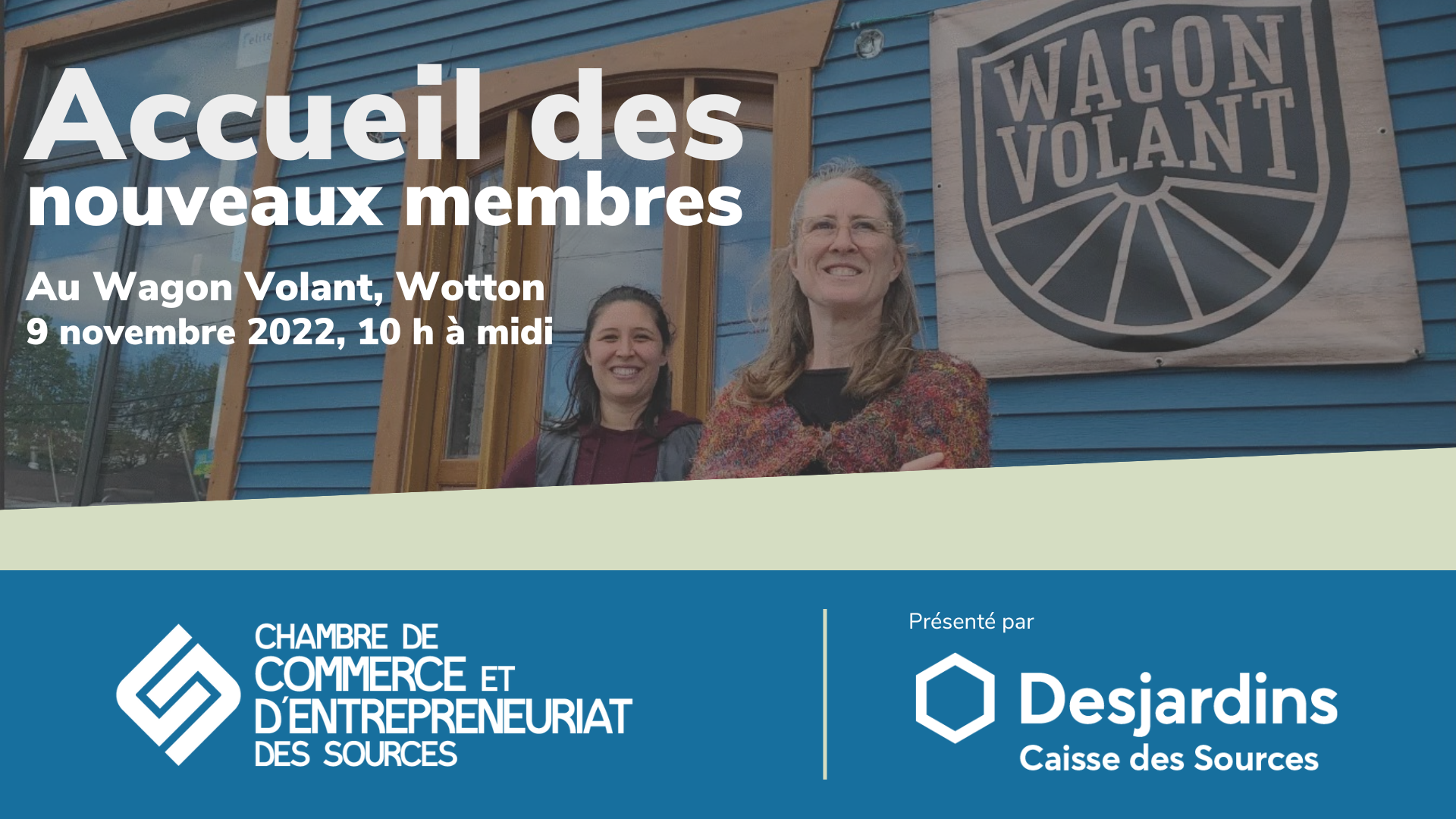 Accueil des nouveaux membres