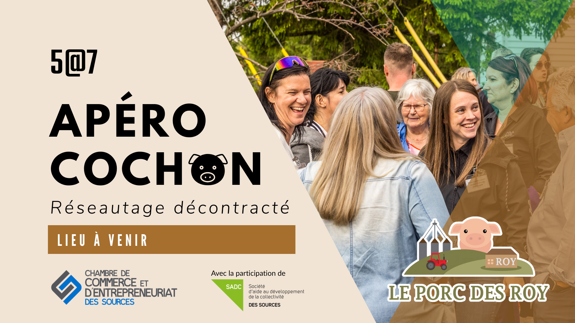 Apéro cochon - DATE ET LIEU À CONFIRMER