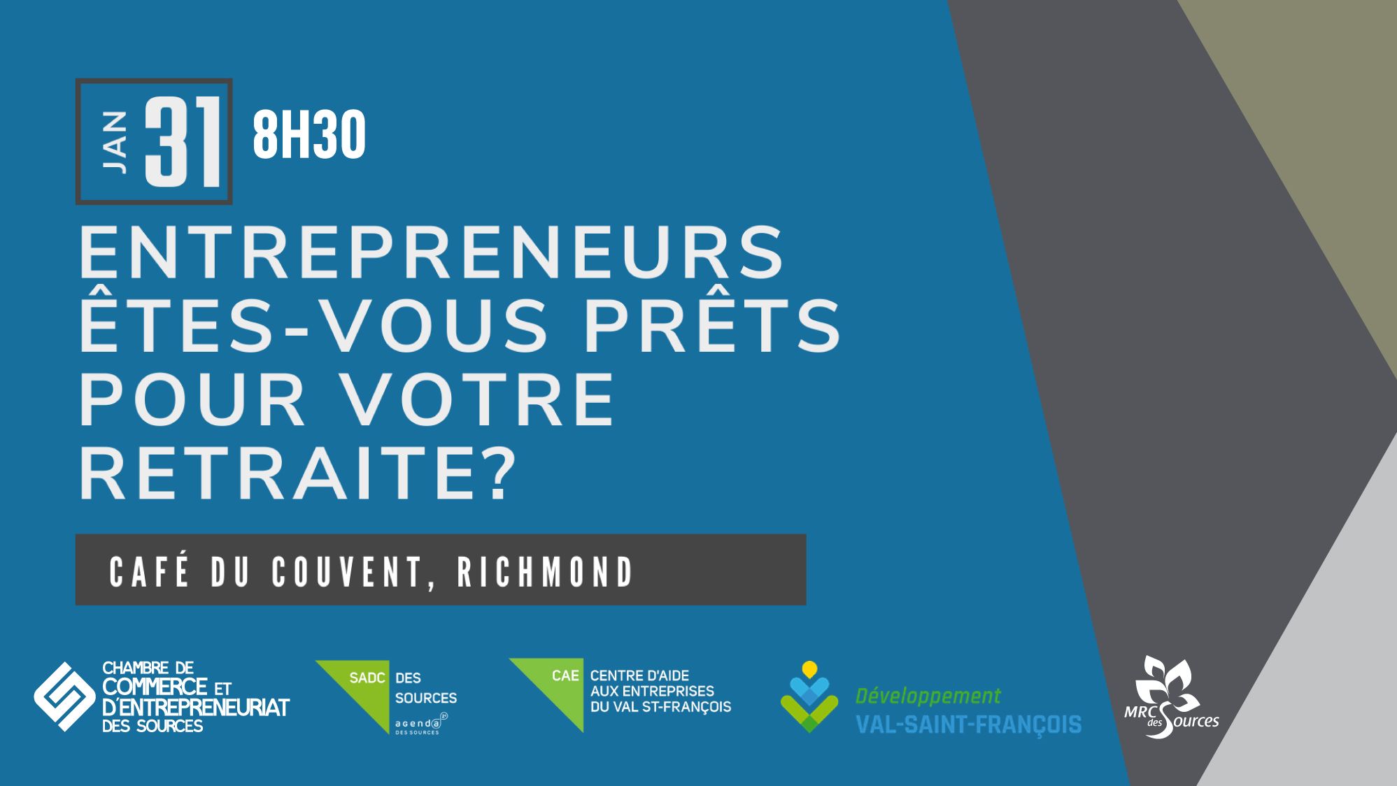 Préparation à la retraite : les choses à considérer et gestes à poser pour bien prévoir