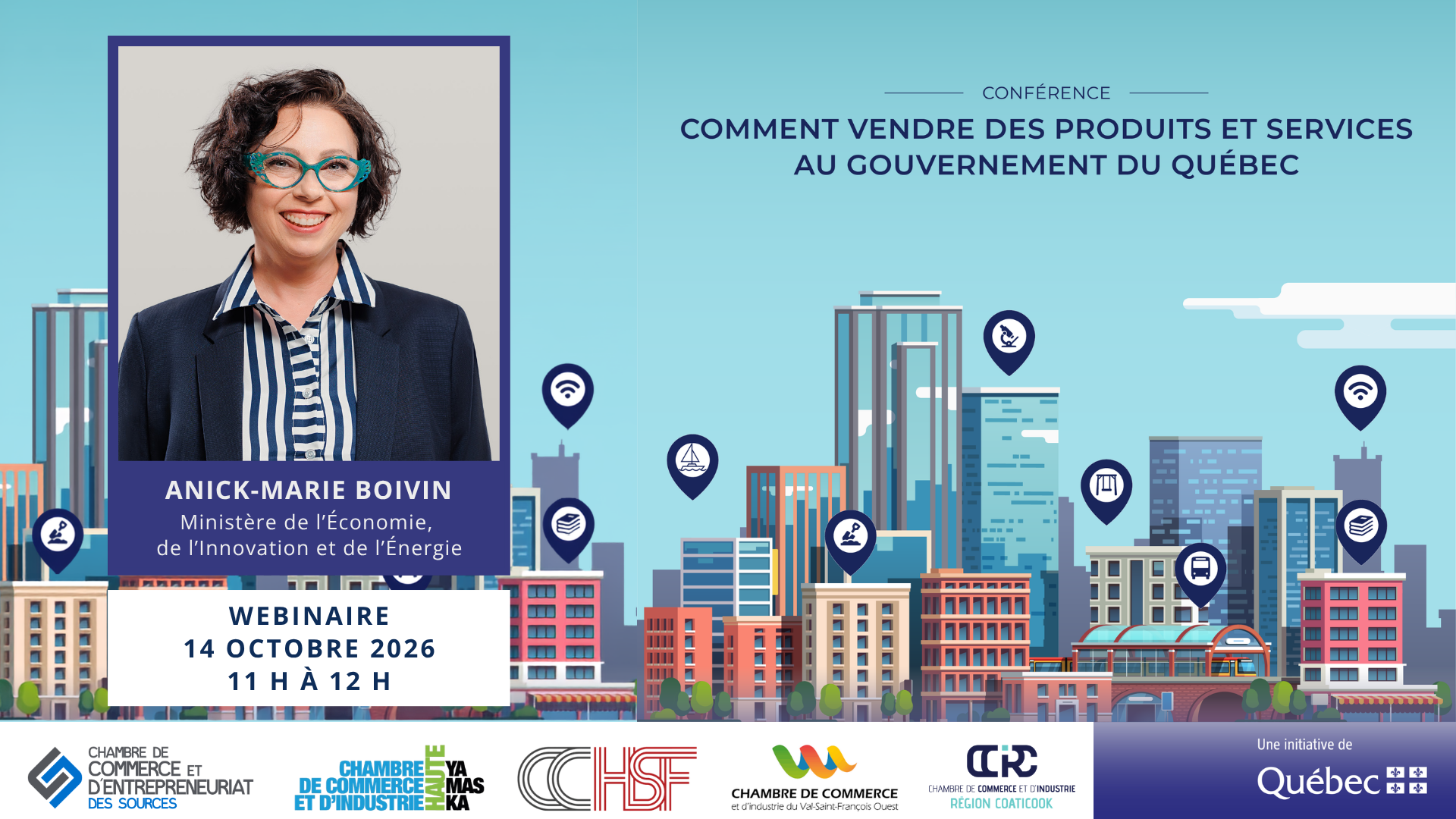 Webinaire - Comment vendre des produits et des services au gouvernement du Québec