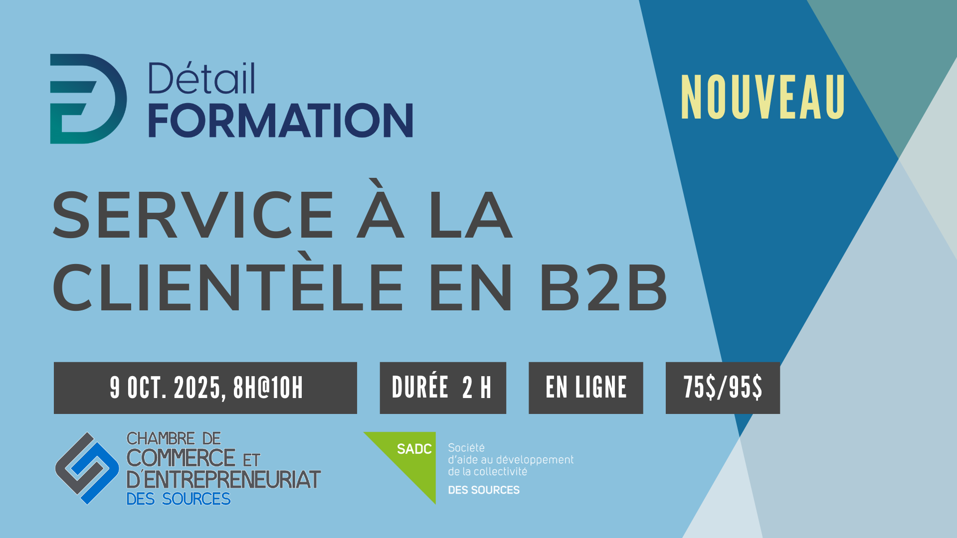 Service à la clientèle en B2B – NOUVEAU