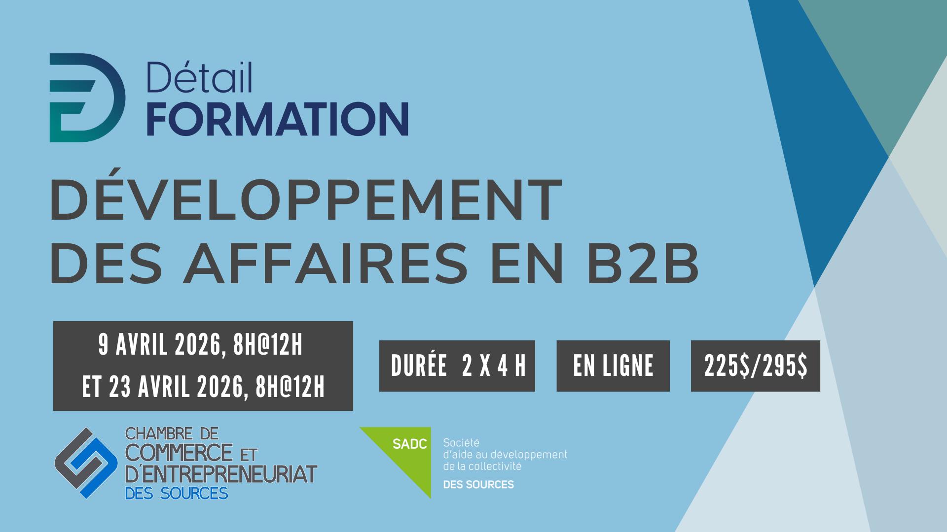 Développement des affaires en B2B – PARCOURS SPÉCIALISÉ – PARTIE1