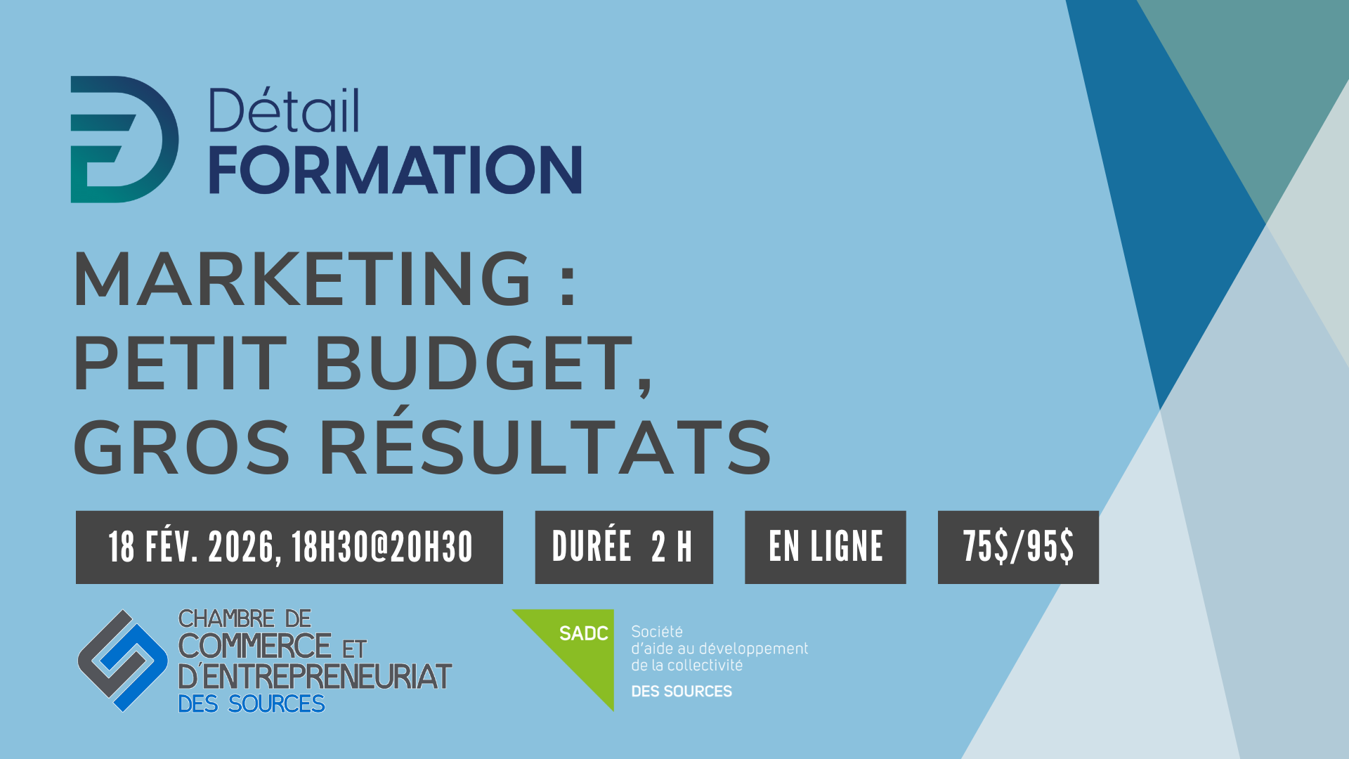 Marketing : petit budget, gros résultats