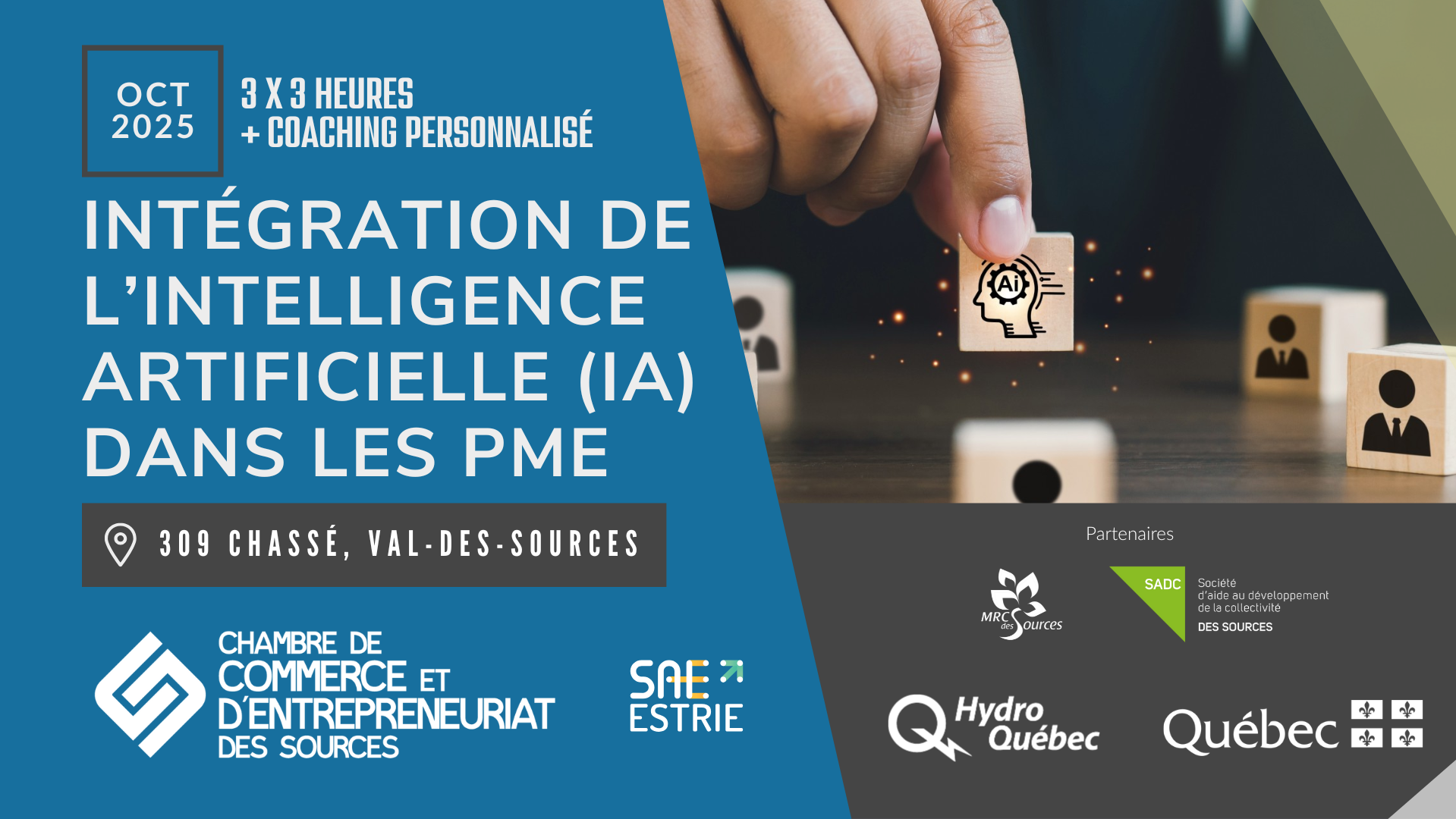 Formation : Intégration de l'intelligence artificielle dans les PME