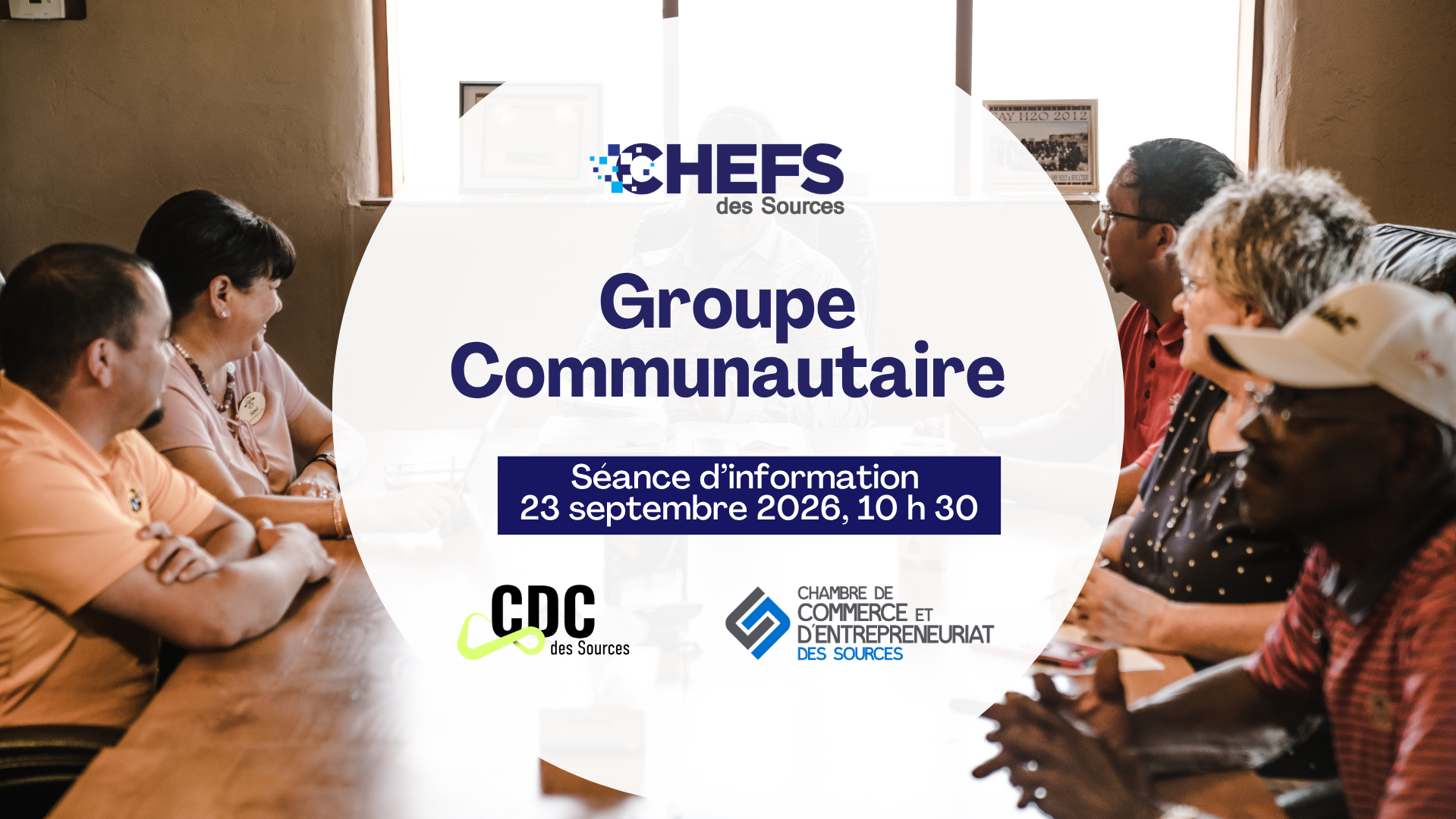 Séance d'information - CHEFS Communautaire