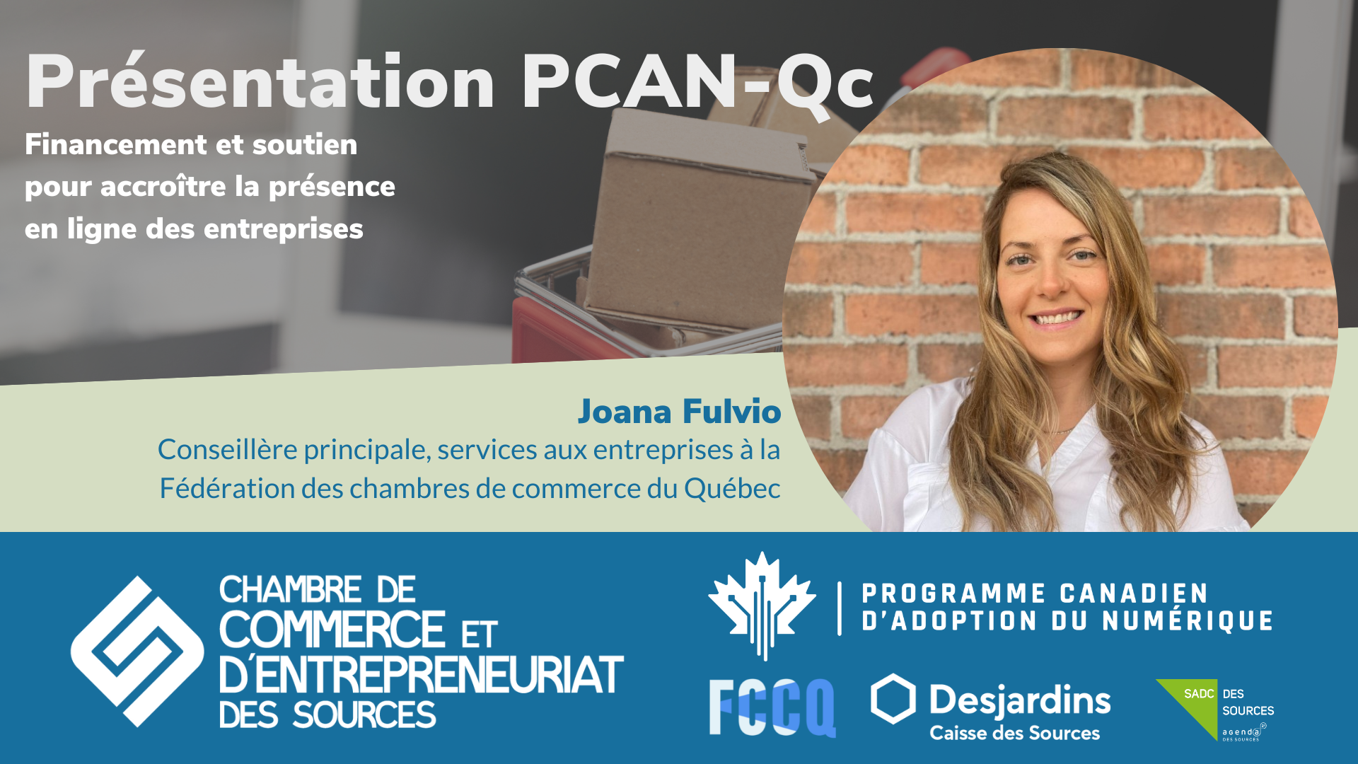 Présentation PCAN-Québec - Commerce électronique