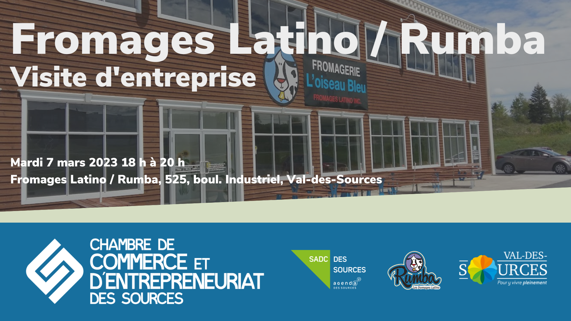 Visite d'entreprise - Les Fromages Latino / Rumba