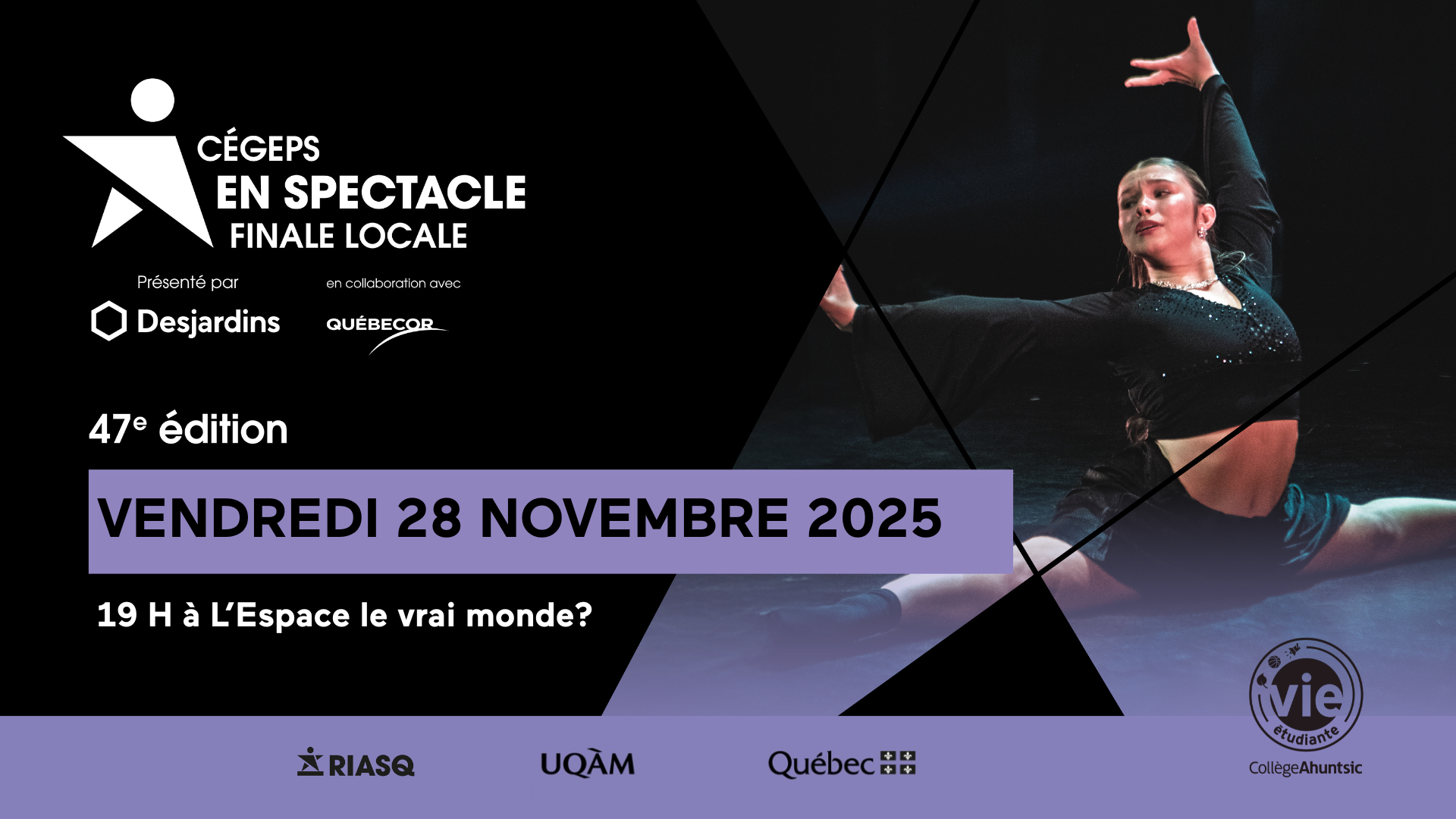 Cégeps en spectacle - Finale locale du Collège Ahuntsic