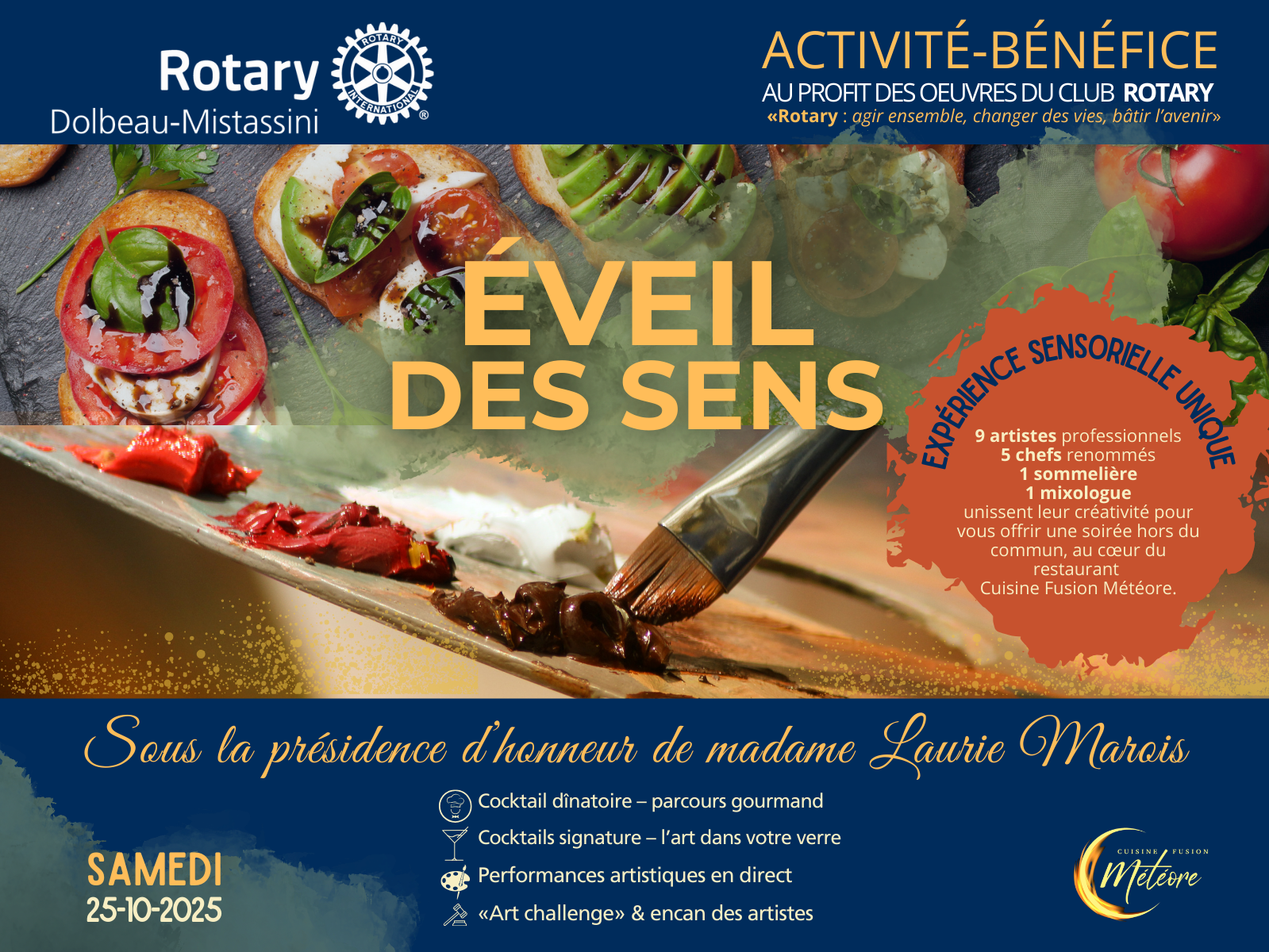 ÉVEIL DES SENS -  Rotary Dolbeau-Mistassini