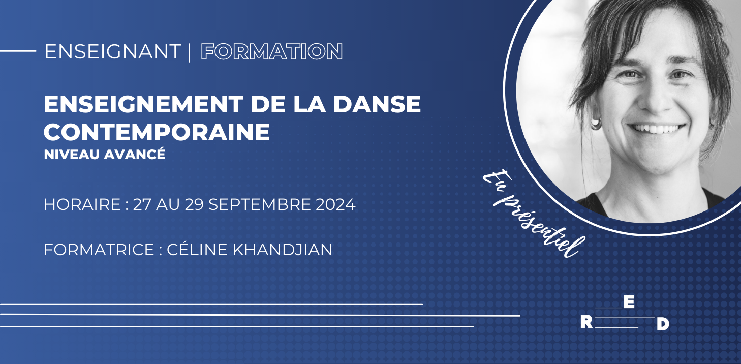 Formation en enseignement de la danse contemporaine, niveau avancé