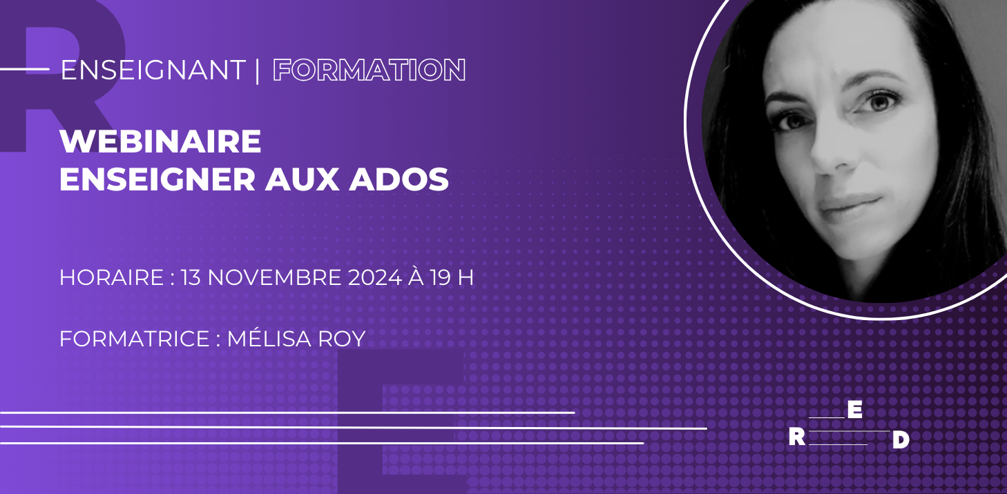 WEBINAIRE | Enseigner aux ados