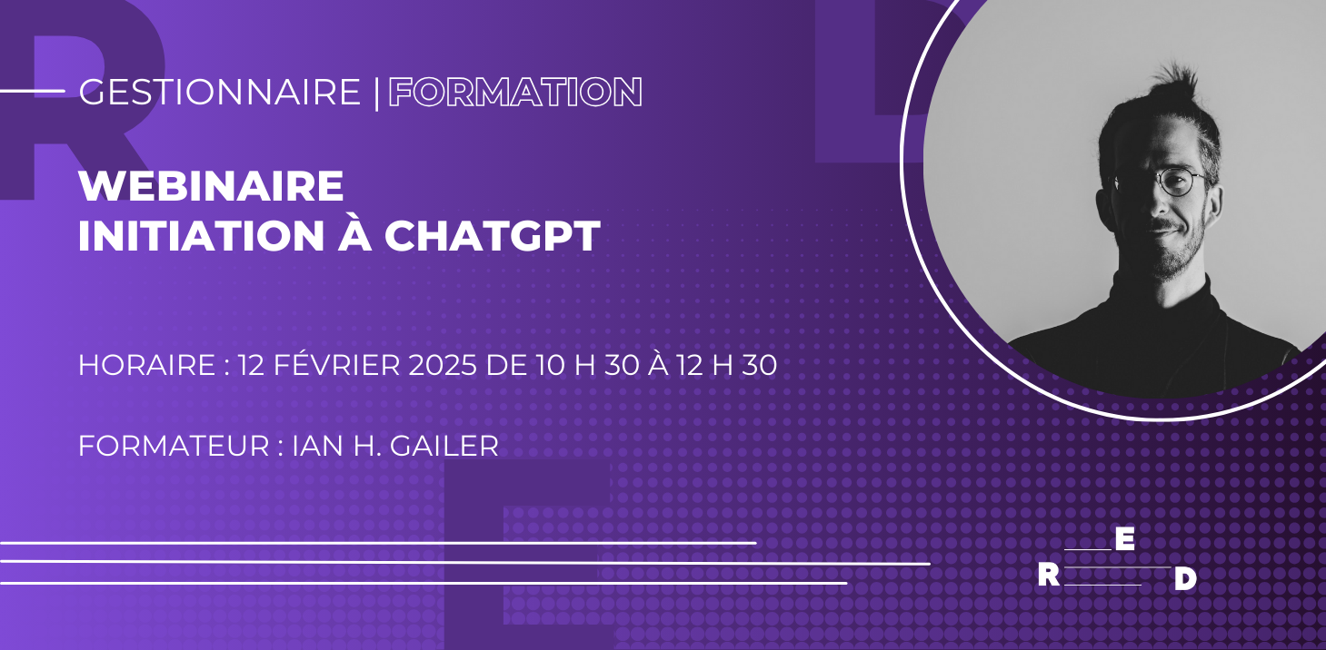 WEBINAIRE | Initiation à ChatGPT