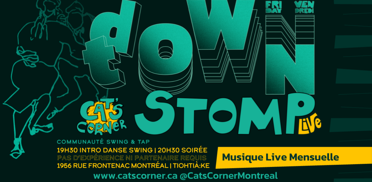 Downtown Stomp - LIVE MUSIC & danses swing