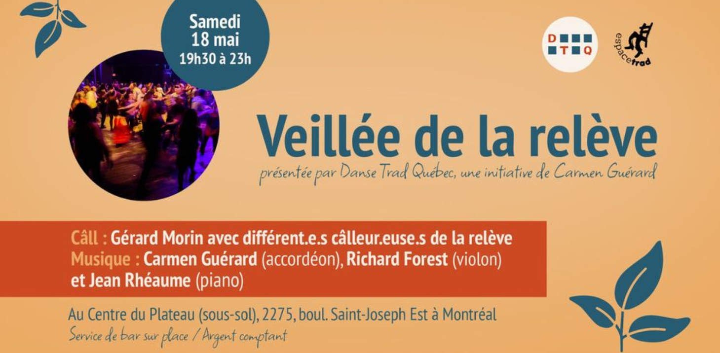 Veillée de la relève: soirée de danse traditionnelle québécoise