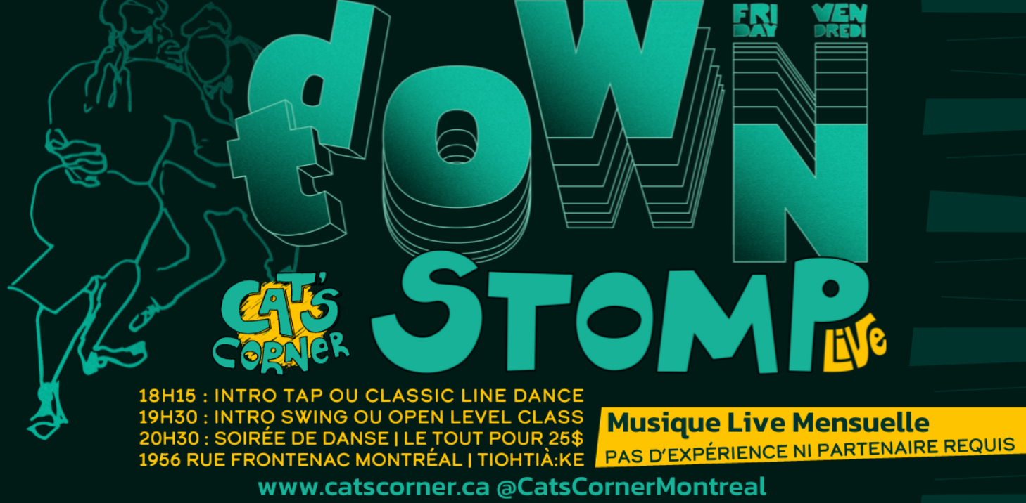 Downtown Stomp - Danses swing et LIVE MUSIC avec Andy Mac