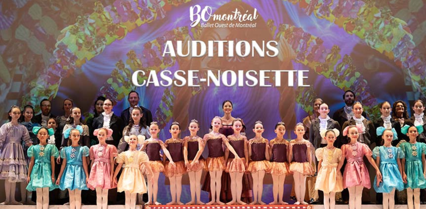 Auditions pour Casse-Noisette 2024