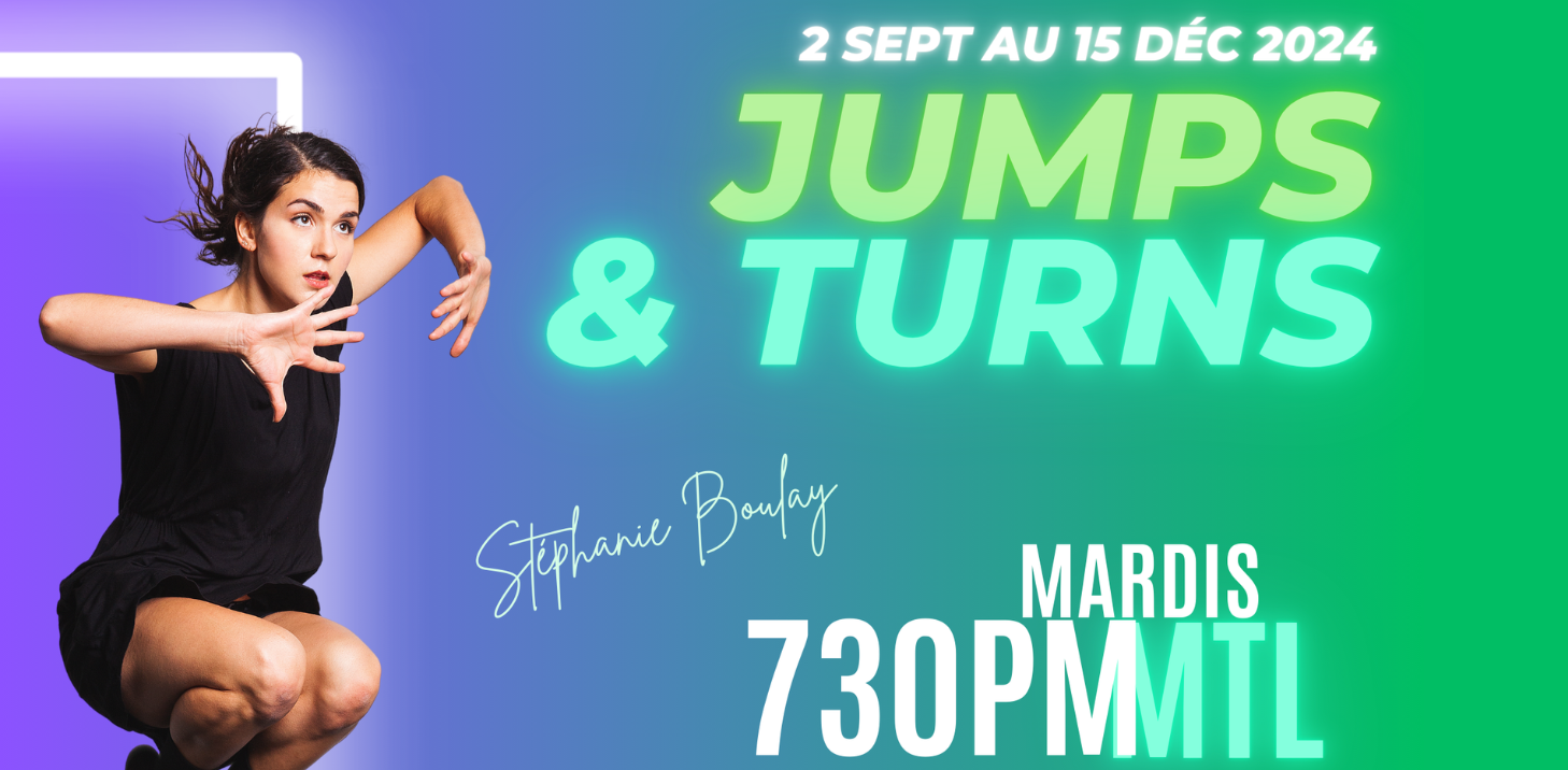 Jumps & Turns Drop-In avec Stéphanie Boulet