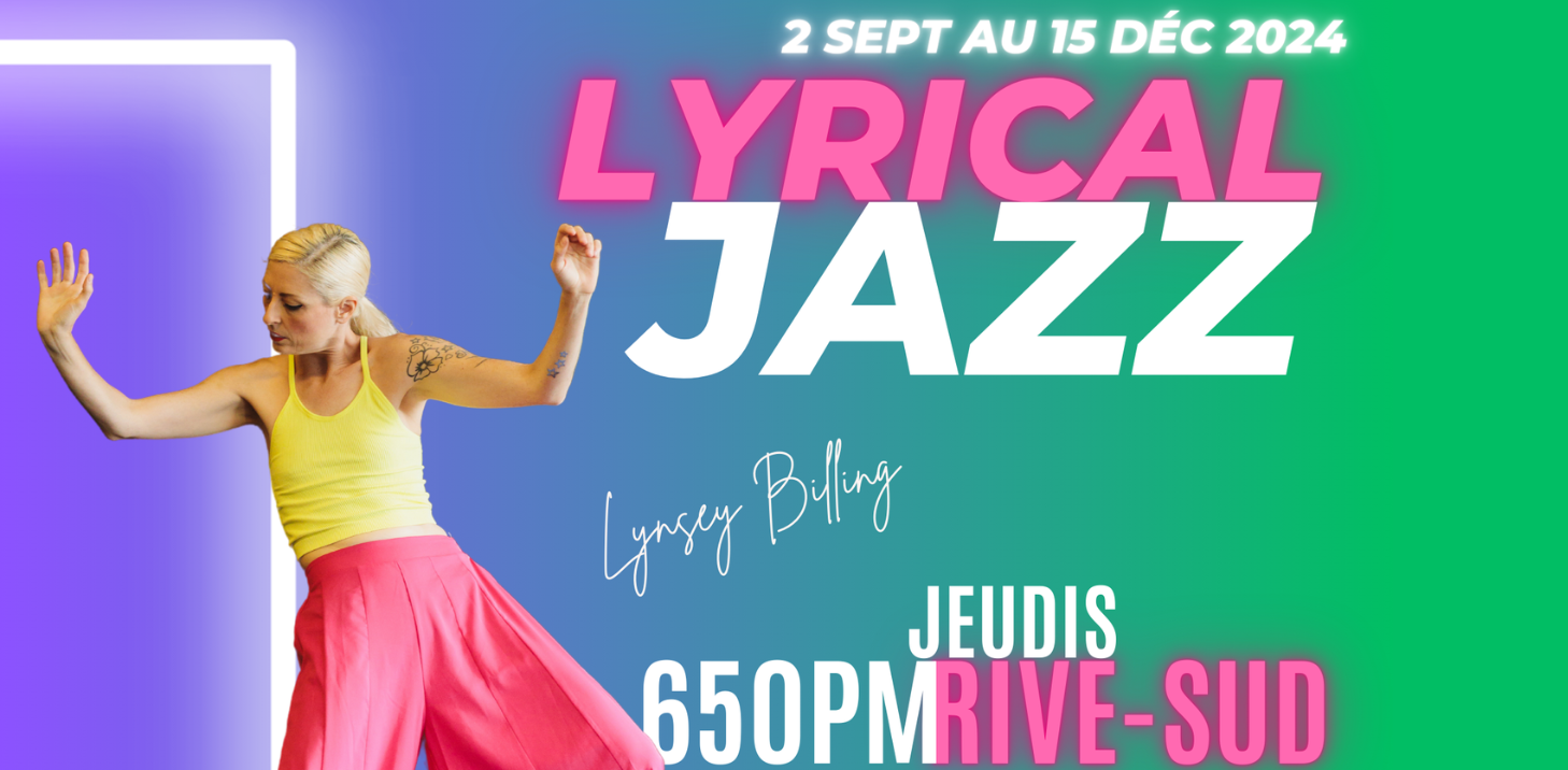 Lyrical Jazz drop-in avec Lynsey Billing