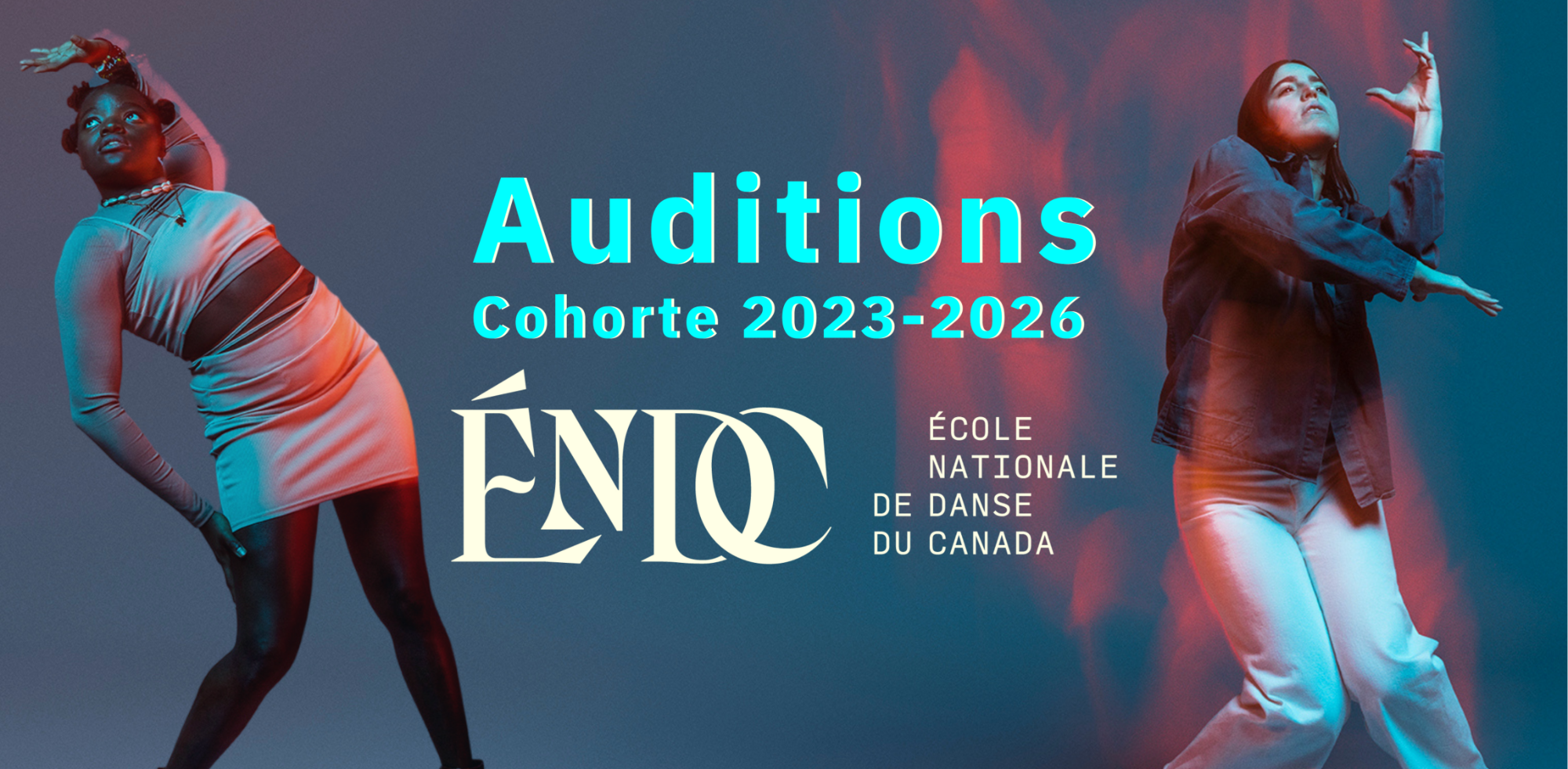 Auditions Cohorte 2023-2026 de l'École Nationale de Danse du Canada