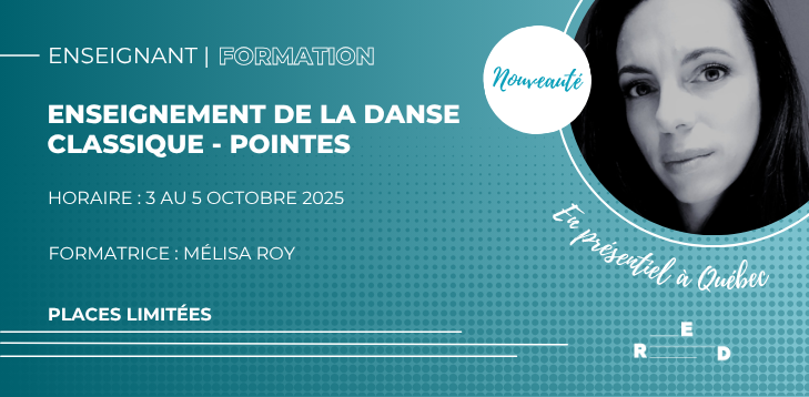 Formation en enseignement de la danse classique - Pointes