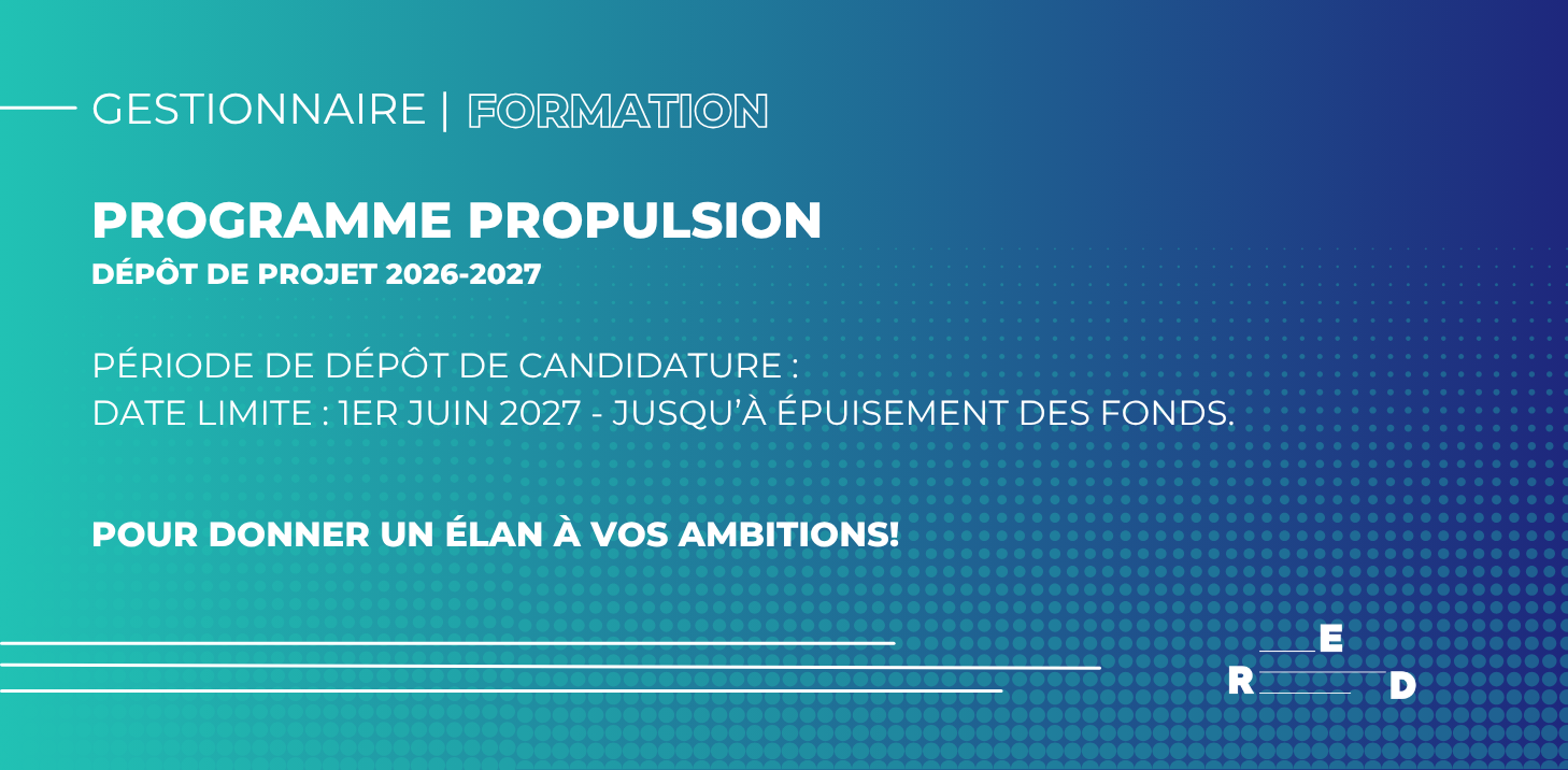 Propulsion – Dépôt de projet 2026-2027