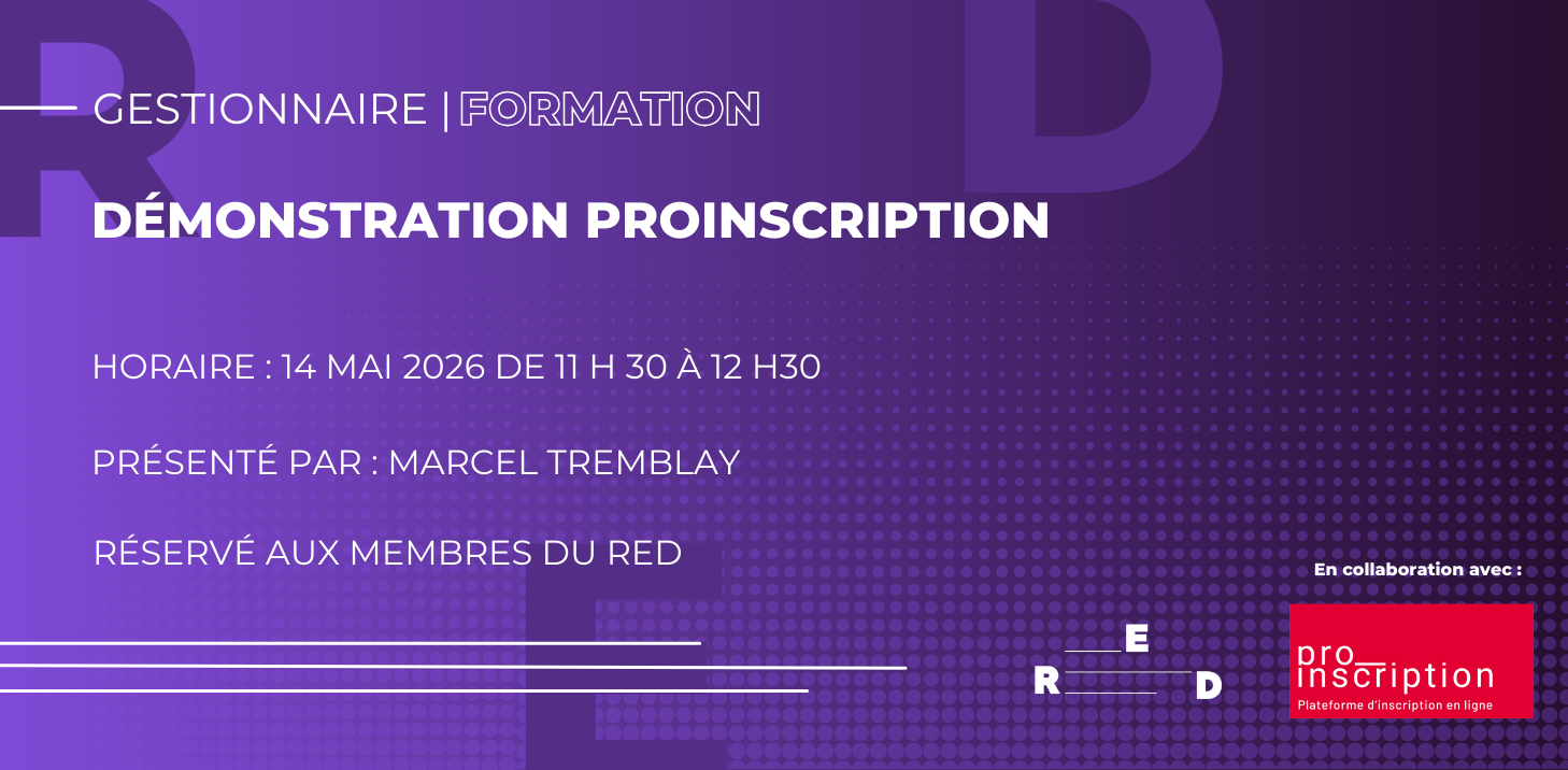 Démonstration ProInscription