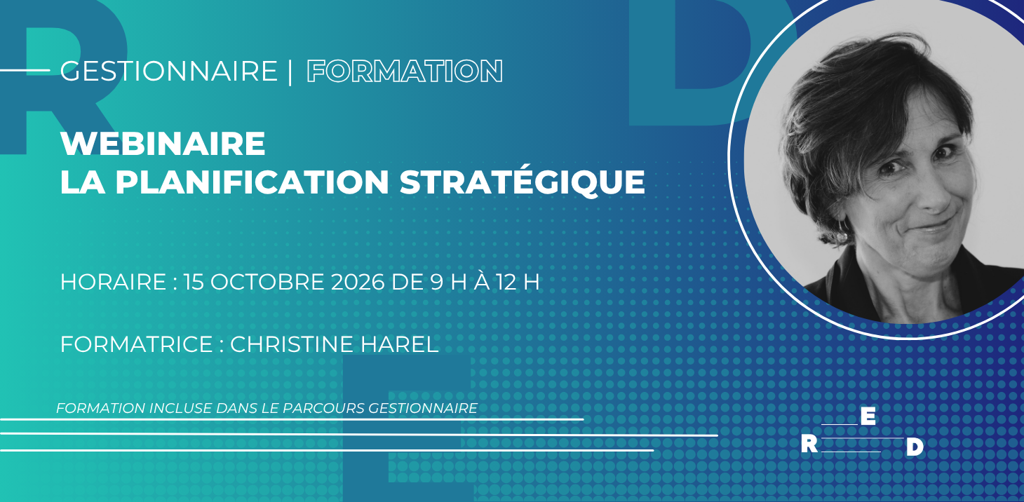 WEBINAIRE | La planification stratégique