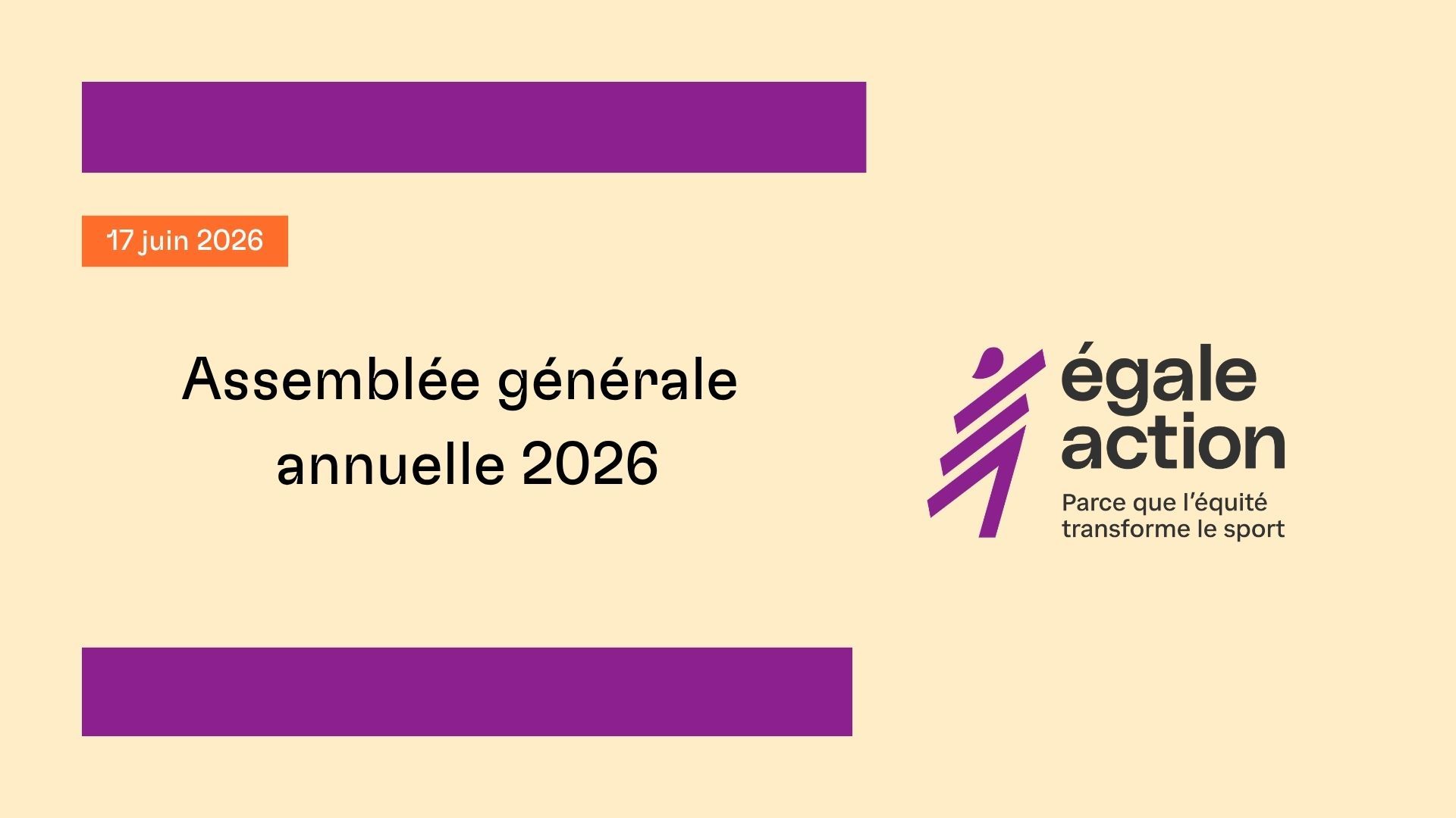 Assemblée générale annuelle 2026