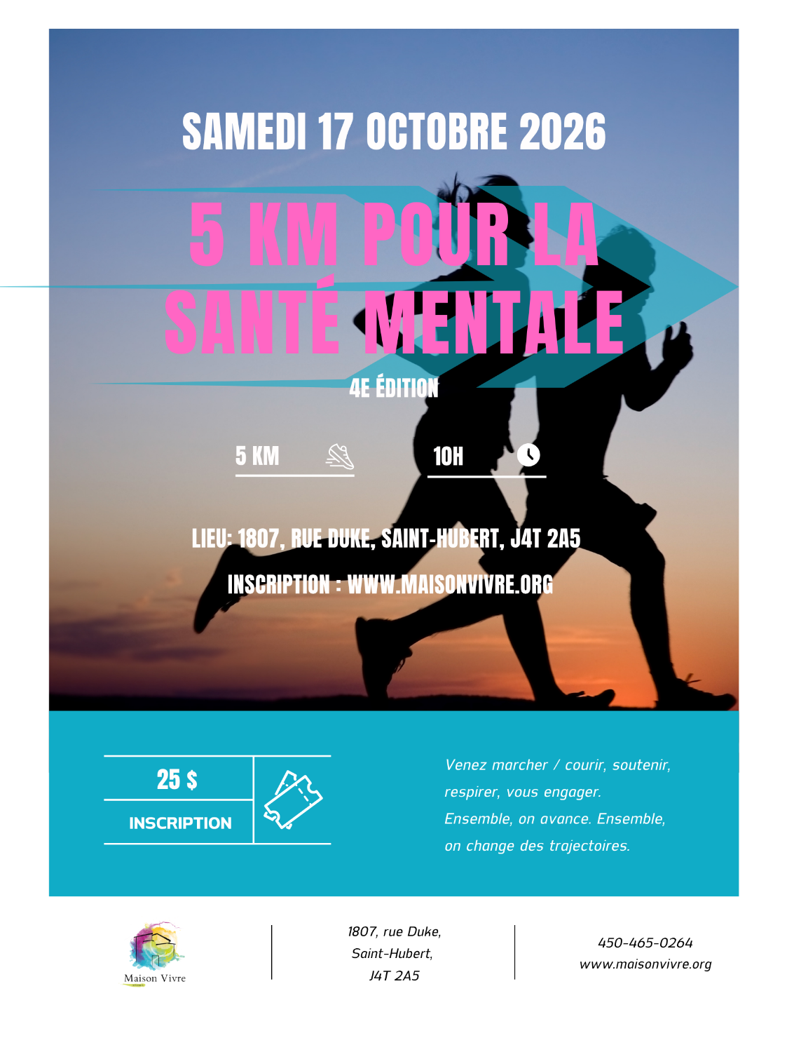 5 KM pour la Santé Mentale - 4e édition