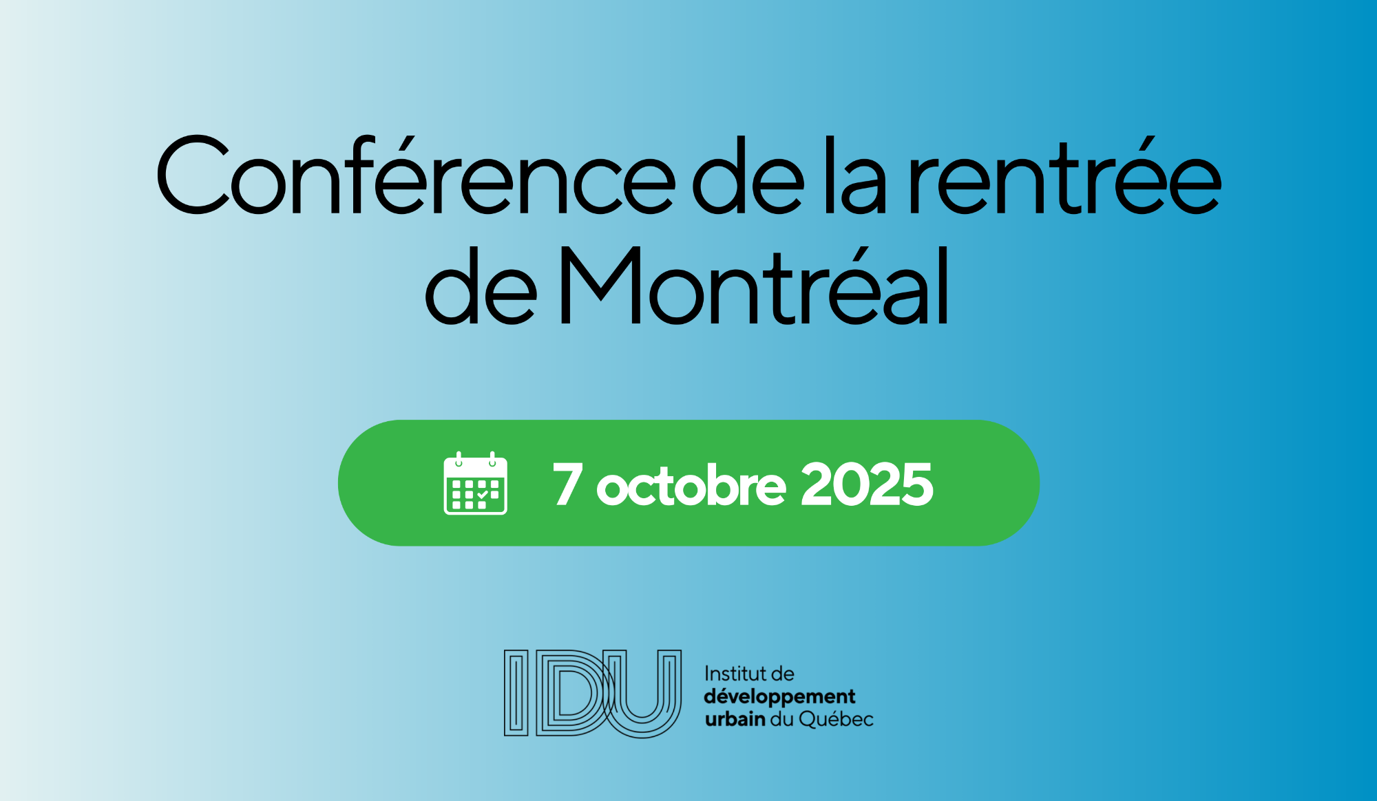 Conférence de la rentrée de Montréal