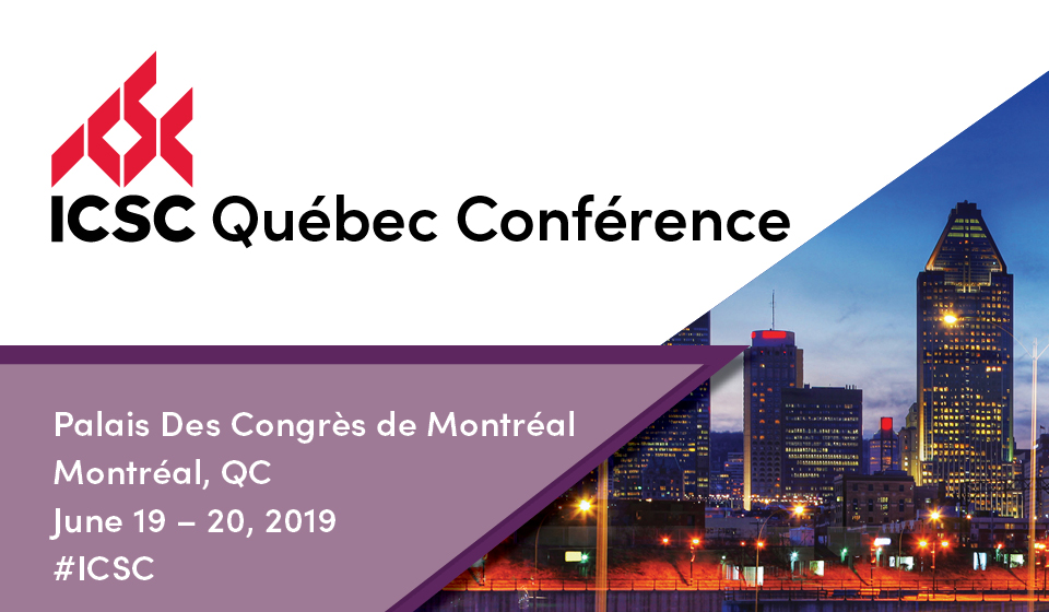 Événement partenaire - ICSC Québec conférence