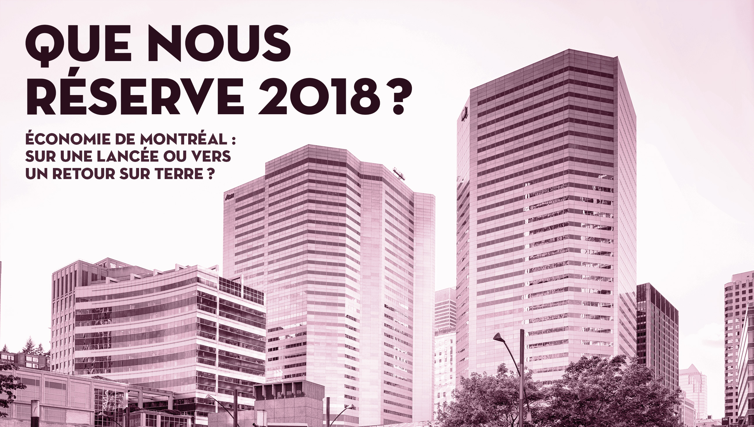 Conférence : Les Perspectives Montréal 2018