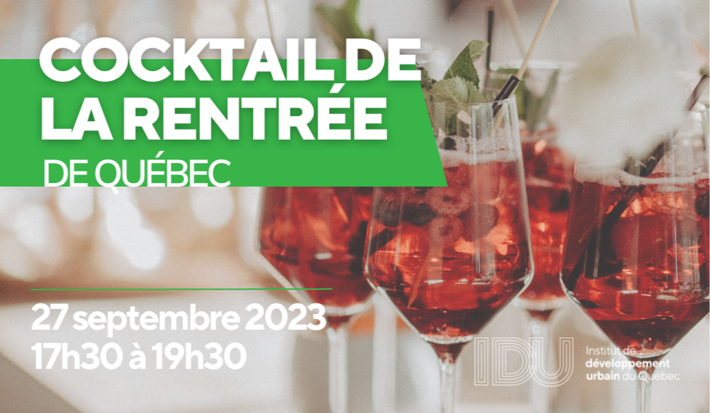 Cocktail de la rentrée de Québec 2023
