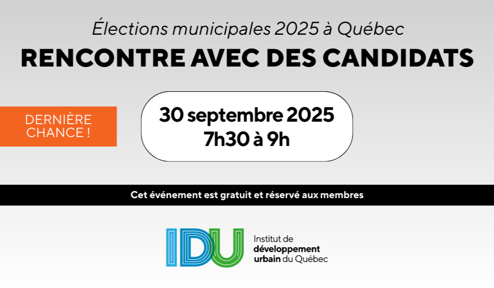 Rencontre avec des candidats à la mairie de Québec