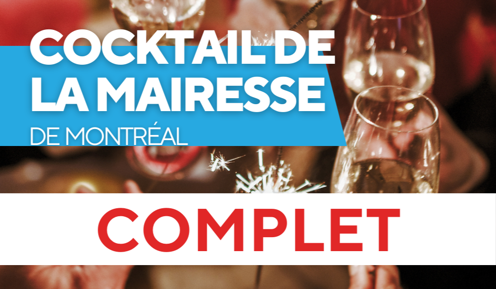Cocktail de la mairesse de Montréal