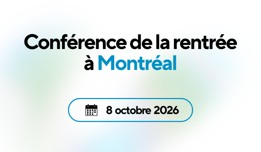Conférence de la rentrée à Montréal