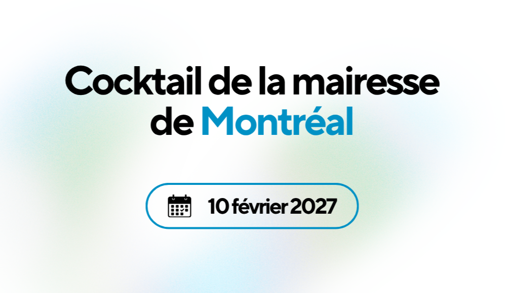Cocktail de la mairesse de Montréal 2027