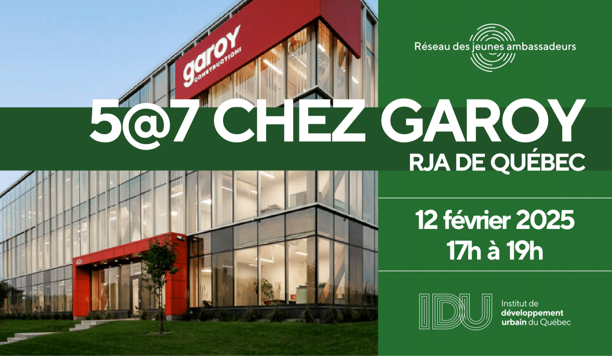 5@7 chez Garoy - RJA de Québec