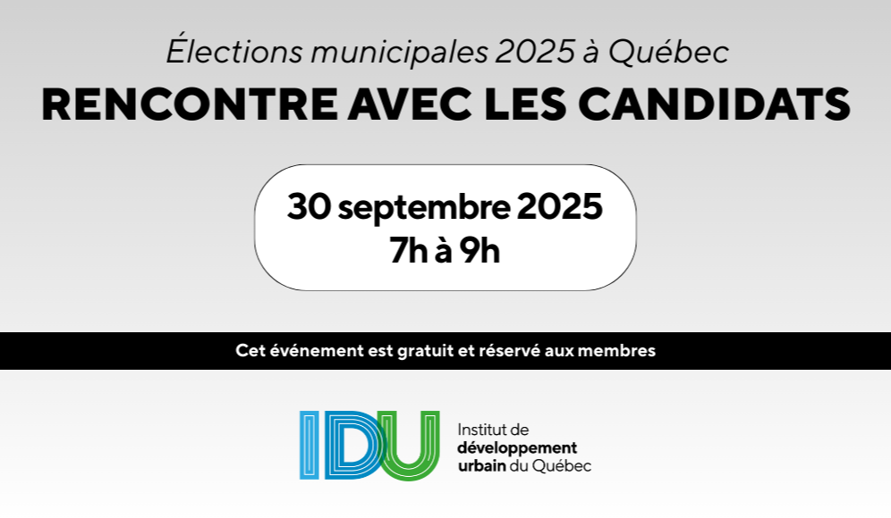 Rencontre avec les candidats à la mairie de Québec