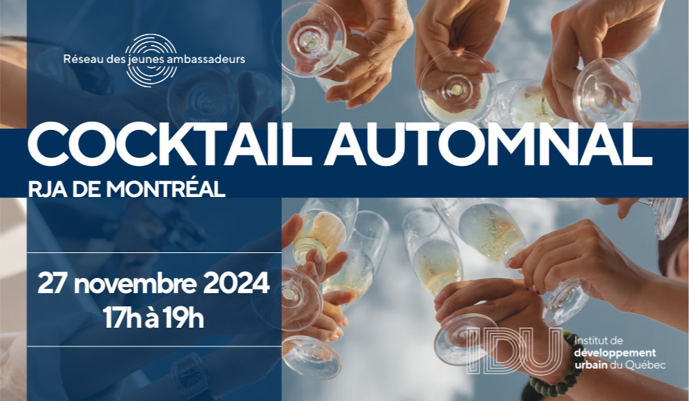 Cocktail automnal - RJA de Montréal