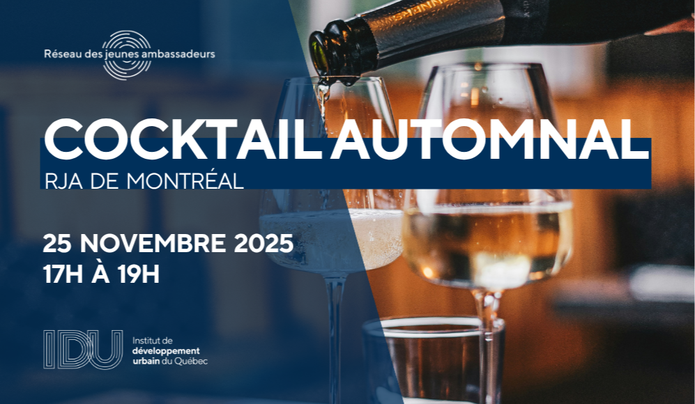 Cocktail automnal - RJA de Montréal
