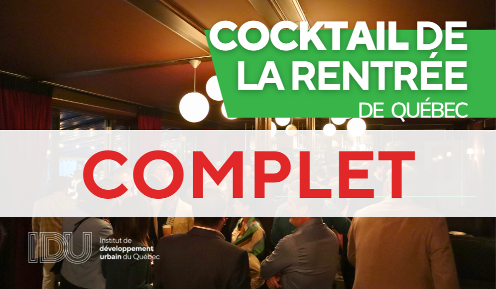 Cocktail de la rentrée de Québec