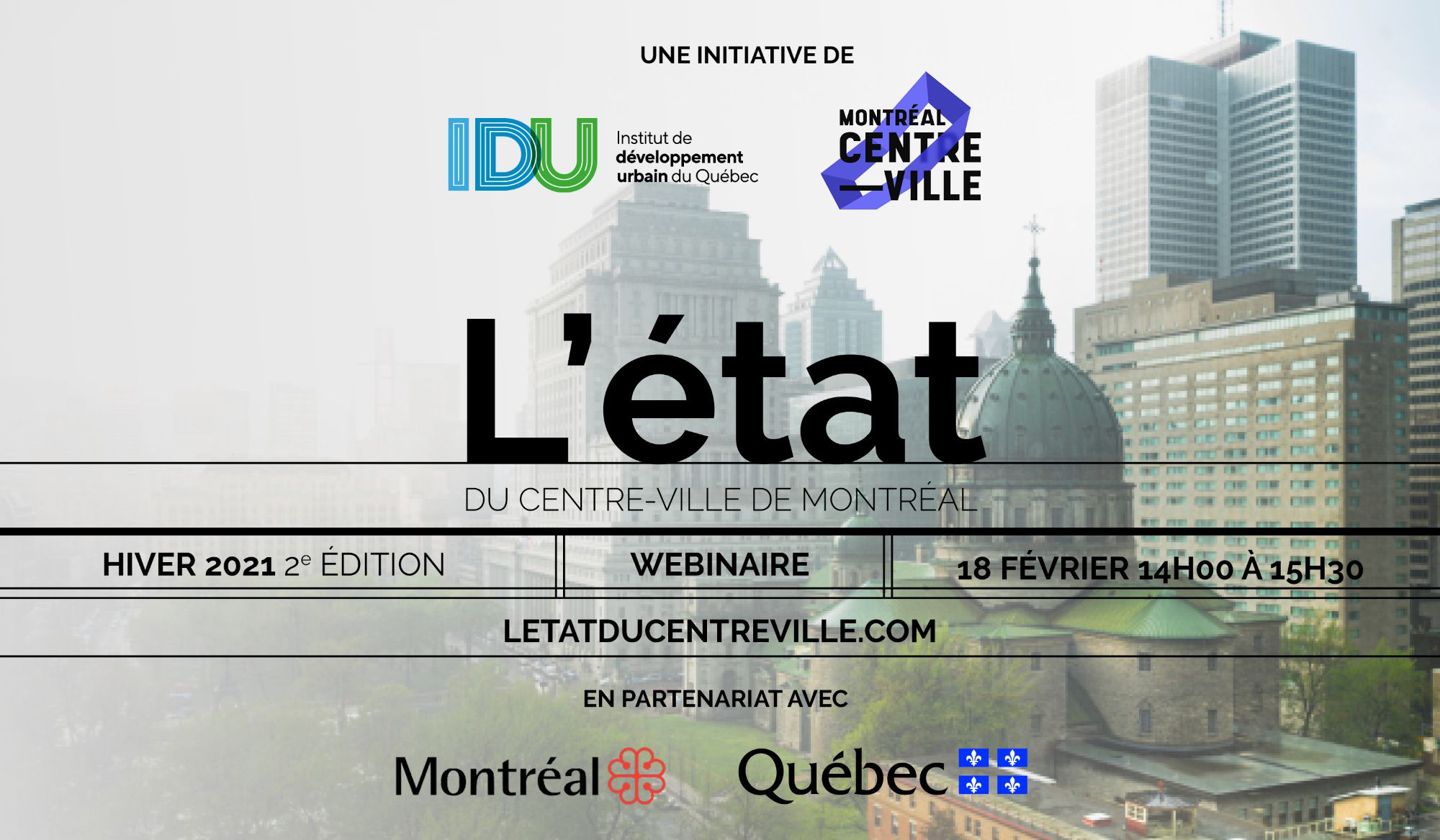 L'état du centre-ville de Montréal 2021 - 2e édition